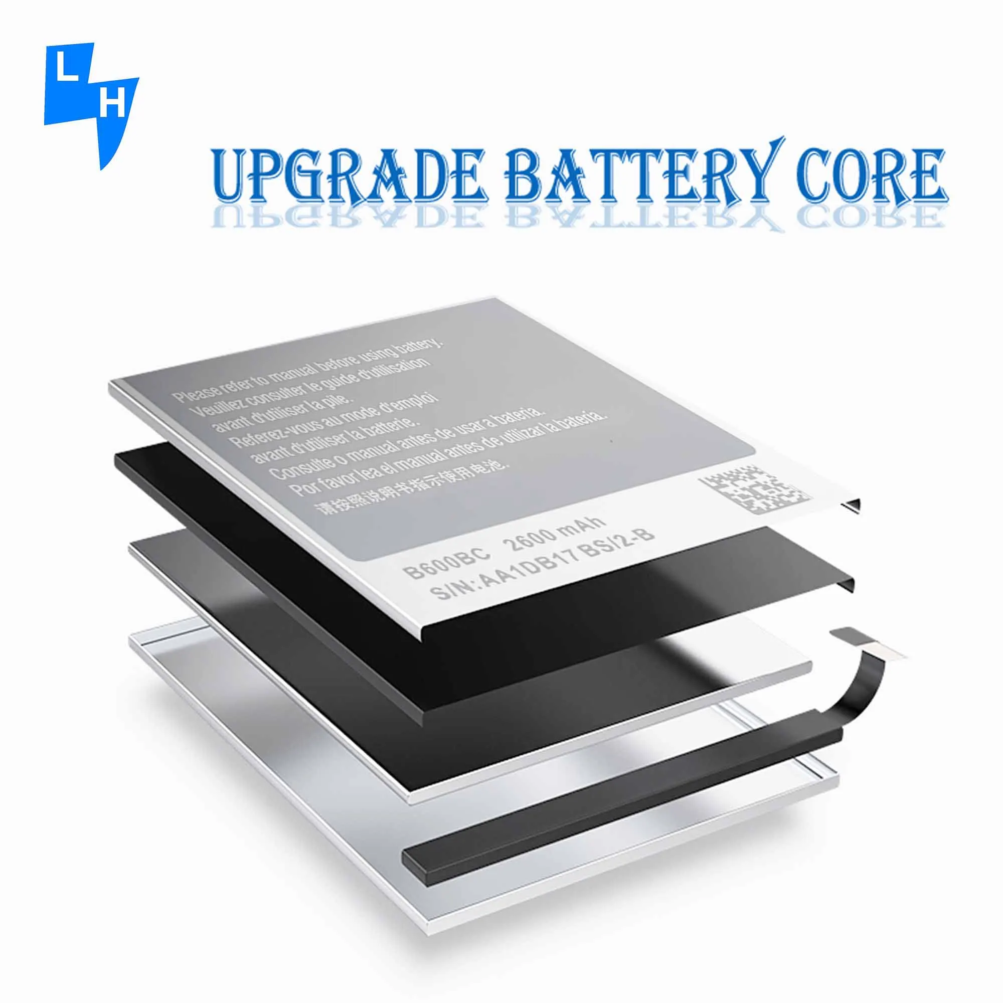 Аккумулятор для мобильного телефона samsung S4 2600 мАч B600BC B600BE B600BU i9500 I9502 GT-I9505 I9508