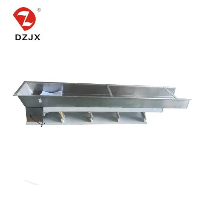 Factory Price Small Hopper Electromagnetic Vibrating Feeder Machine DZ China 0.1-6.0t/h CE ISO SGS 3000r/min Electric Provided