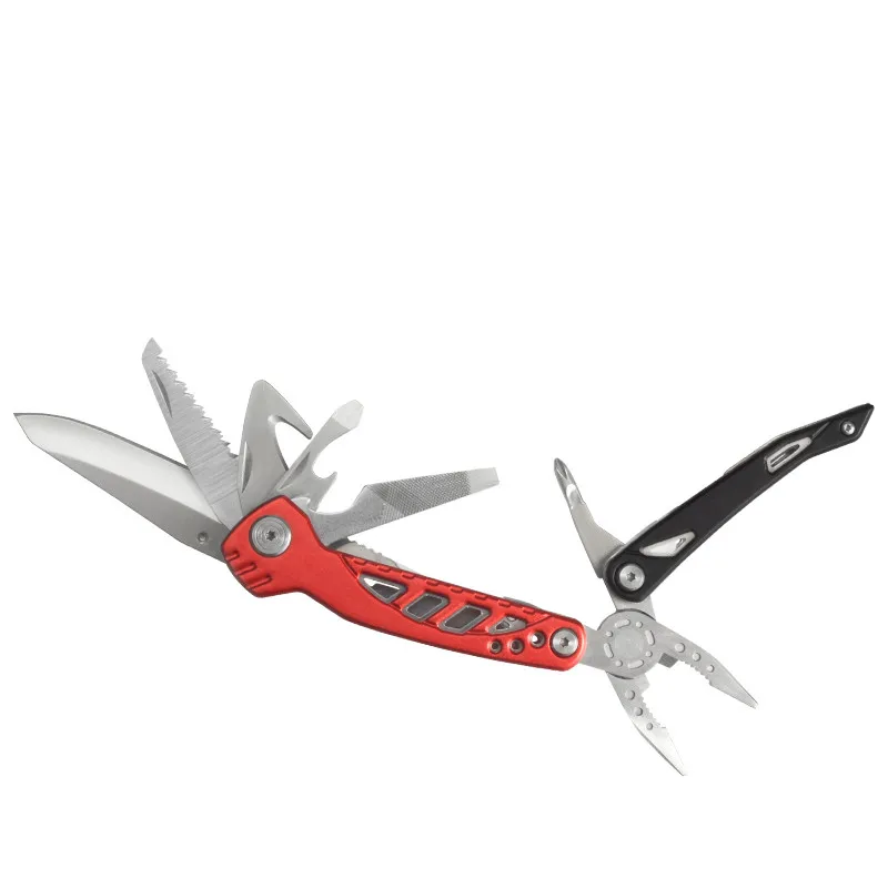 Wholesale top quality camping multi functional pliers tool with camo red handle