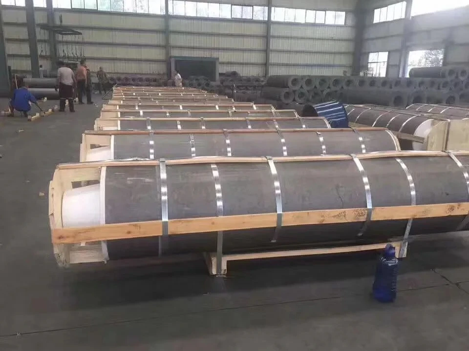 NL-GE096 China Manufacturer Graphite Electrodes for Arc Furnace UHP 450mm