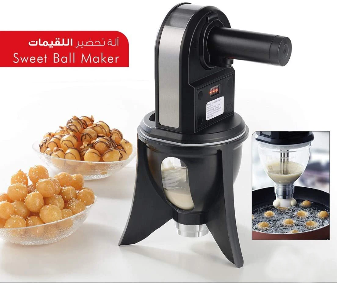 Electric sweet ball maker donuts meatball Luqaimat maker portable household food processors with digital screen