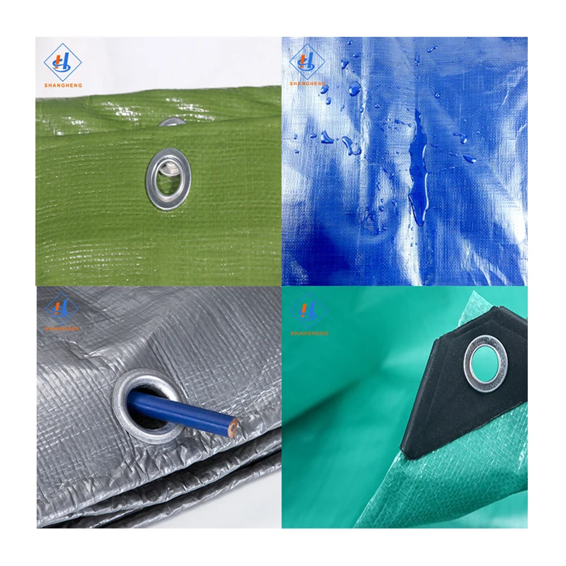 Heavy Duty Tarp 1.2 X 1.2 X1.2 High Super Heavy-Duty Poly Tarp Plandeka PP Tarpaulin