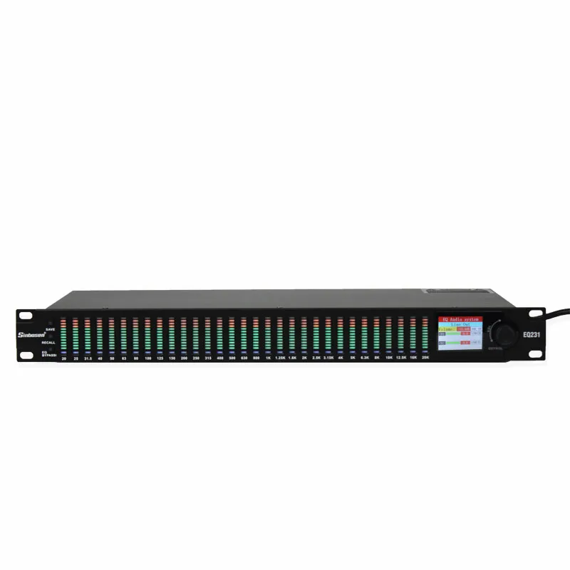 Sinbosen Профессиональный eq231 эквалайзер цифровой