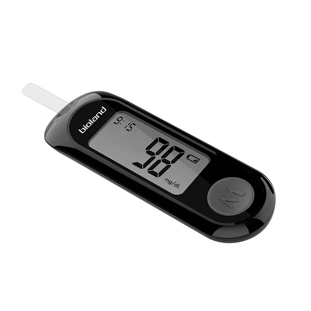 Mini Blood Glucose Meter Pen-type Blood Sugar Monitor with Button Cell