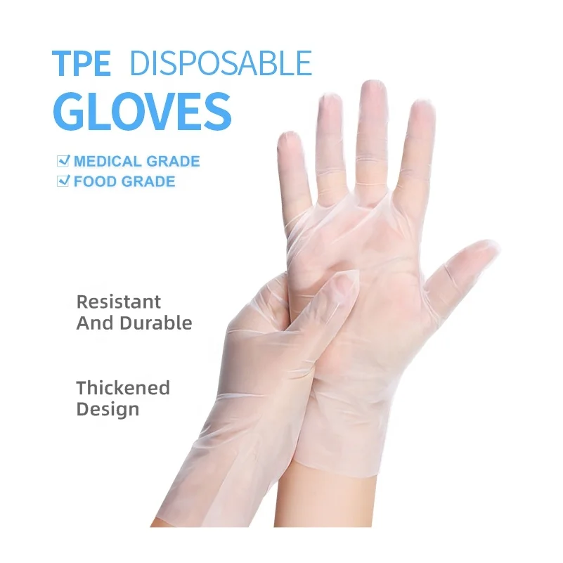  Guanti Da Lavoro Inverno Ppe цена осмотр черный Tpe сырье виниловые перчатки