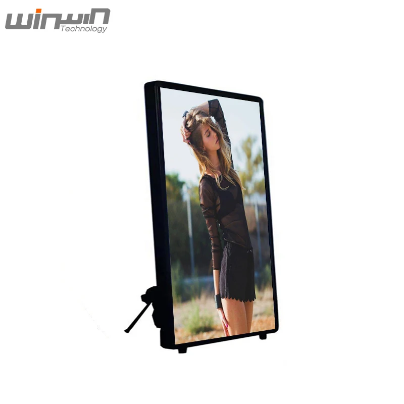 Smart Handy Digital Signage LCD Walking Billboard Human Portable Display