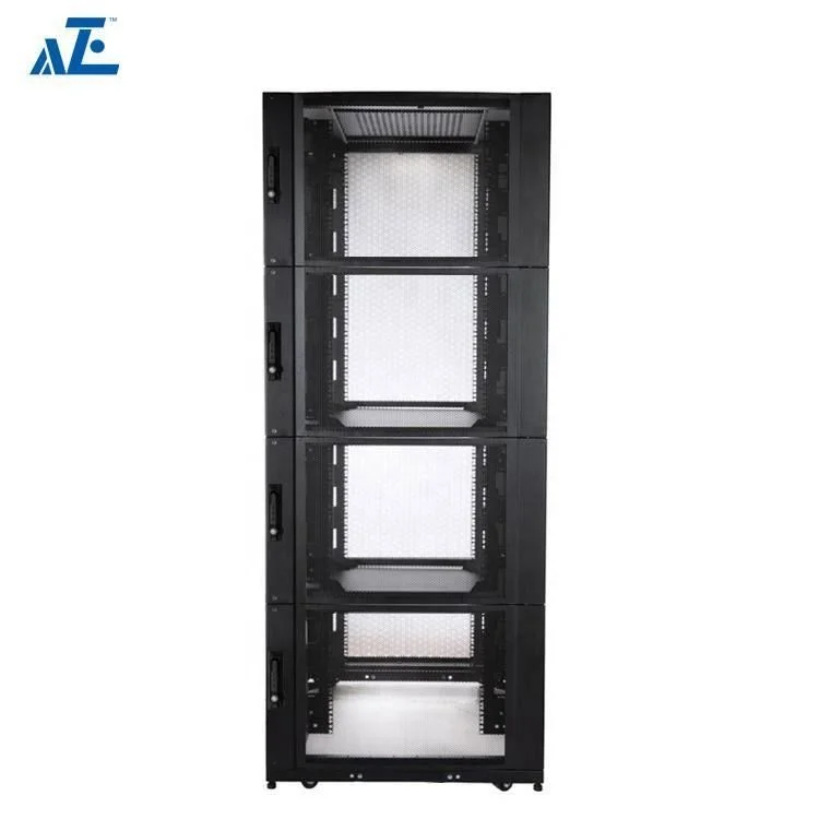 42U Colocation Server Rack Enclosure Cabinet 600mm Wide x 1070mm Deep with 4 Separate Compartment for data center containment