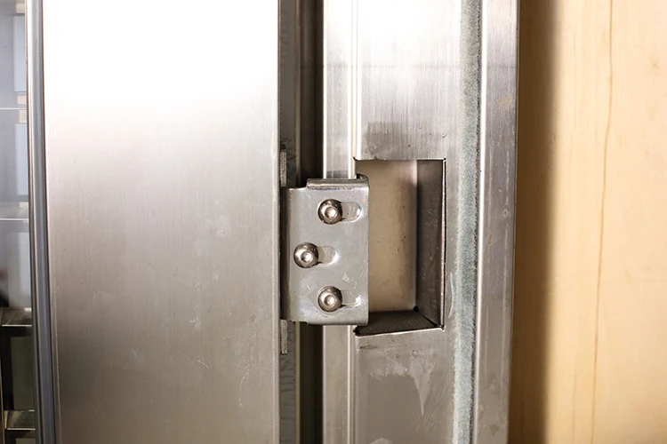 custom wholesale stainless steel single door design