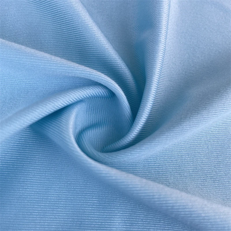 Wrinkle Resistant Anti-UV 40D 81% Nylon 19% Spandex 4 Ways Stretch Knitted Jersey Lycra Fabric For Yoga Cloth Sports Trouser