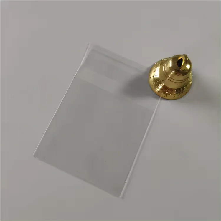 Yiwu Factory Custom Printed Flat Opening Plastic OPP Clear Self-Sealing Packing Bag Clothing Jewelry Gravure Printing Surface