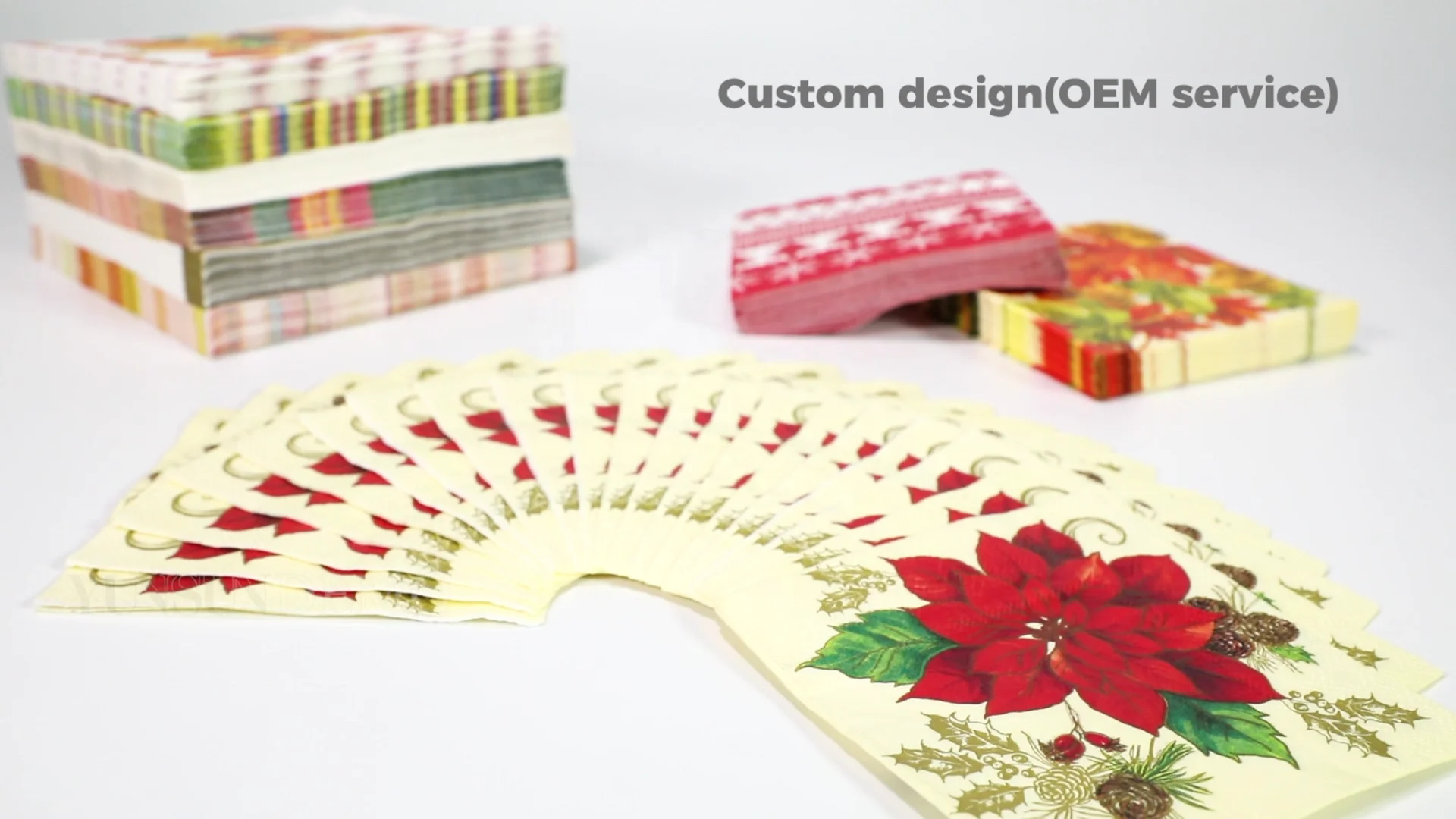 Reliable Quality Custom Printed Paper Napkins Manufacturer Wholesale