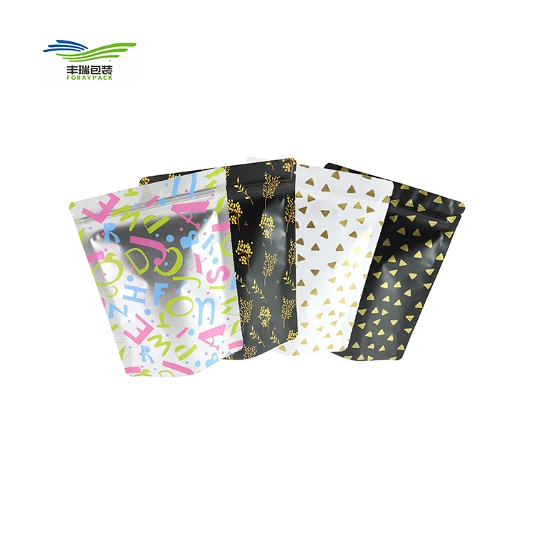 Custom Printed Coffee Food Pack Work Home Packing Stand Up Pouch Zip Lock Bag Other Packaging Products Materials