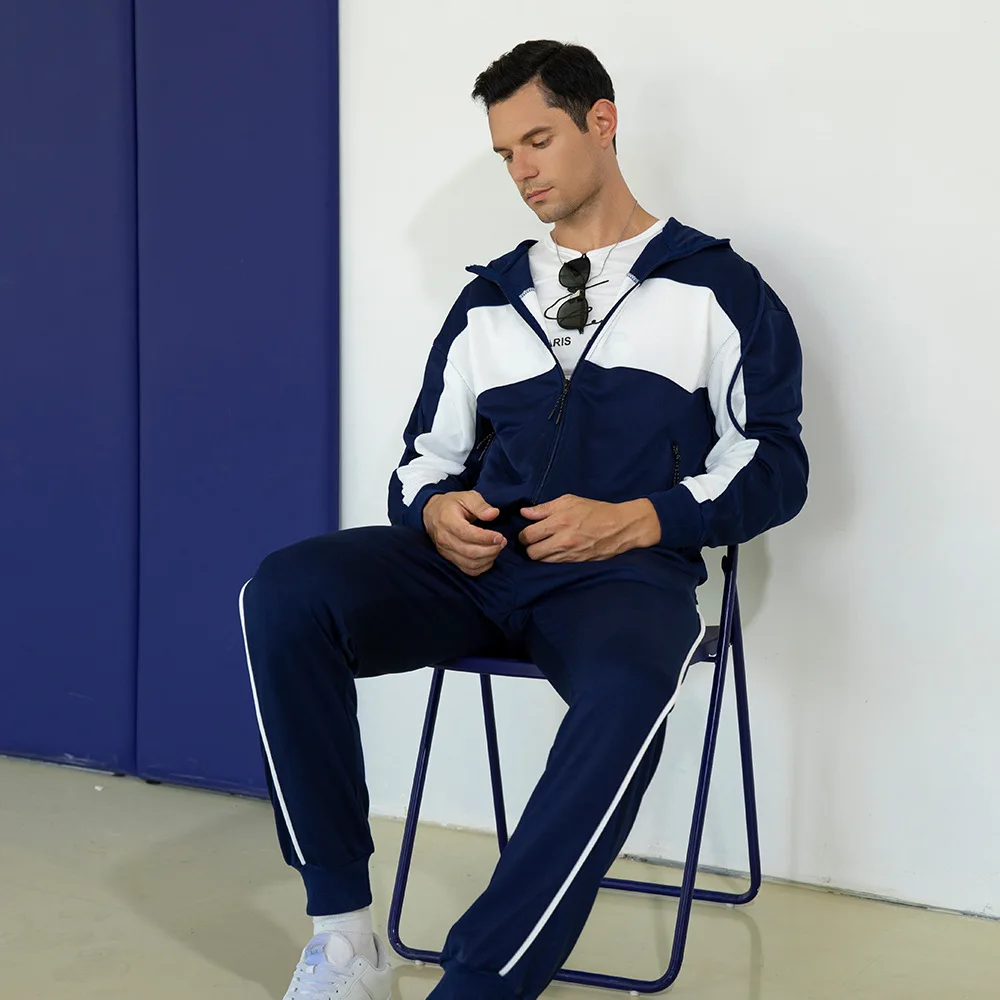 MAQVOB Finch Garment custom men sportswear jogging track suits zip up training joggers polyester wind breaker winter tracksuit