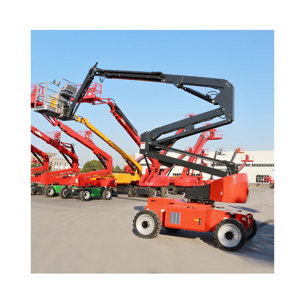 24M Customized Aerial Platform Towable Articulated Boom Lift