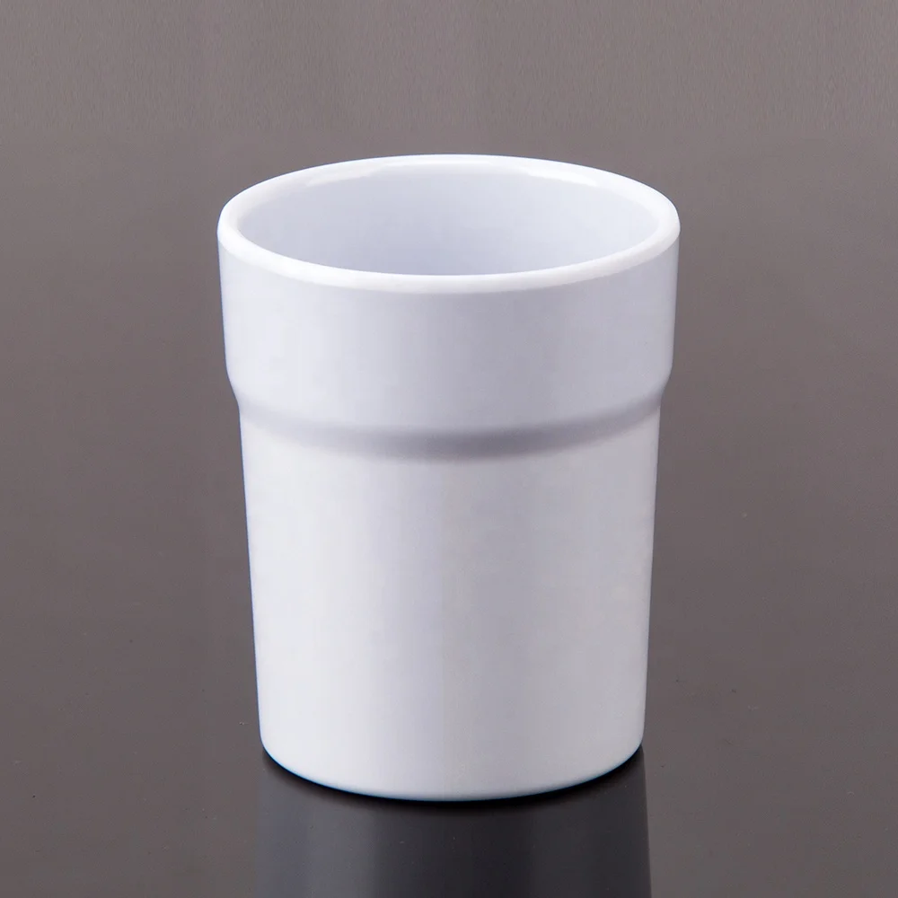 Party Cups Stackable Plastic Drinking Melamine White Beer Cup Drink Cup Wine Glasses For Bars And Restaurants