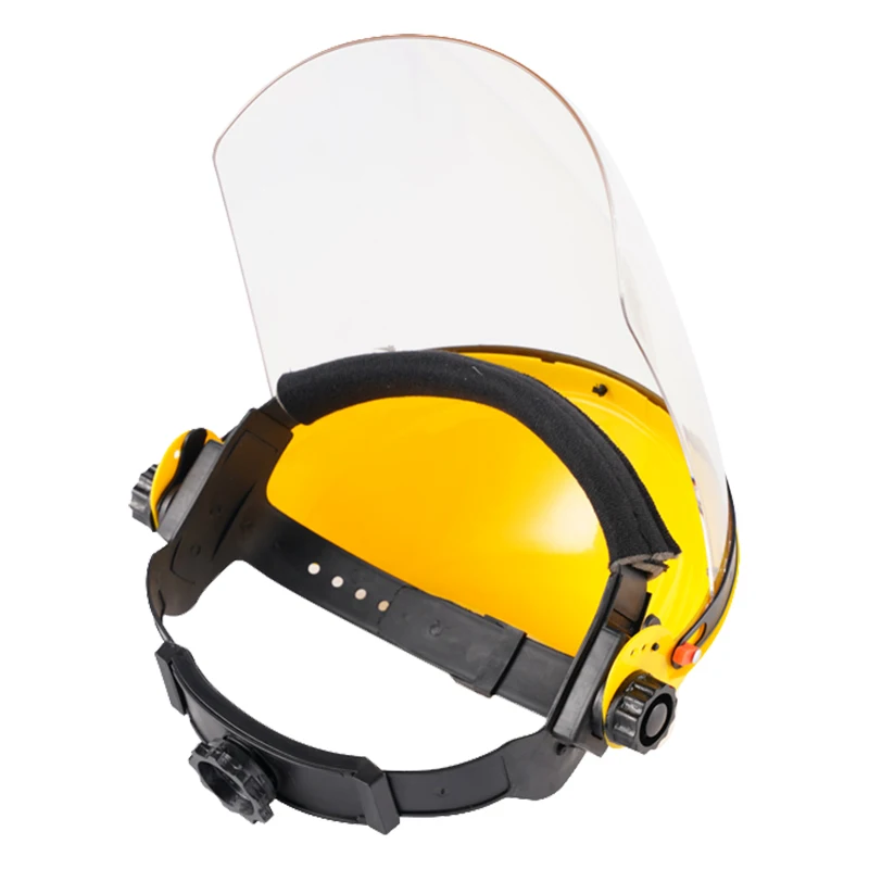 Anti-Dust Heat Resistance Protective Safety Face Shield Scratch-Resistant PC Industrial Face Shield