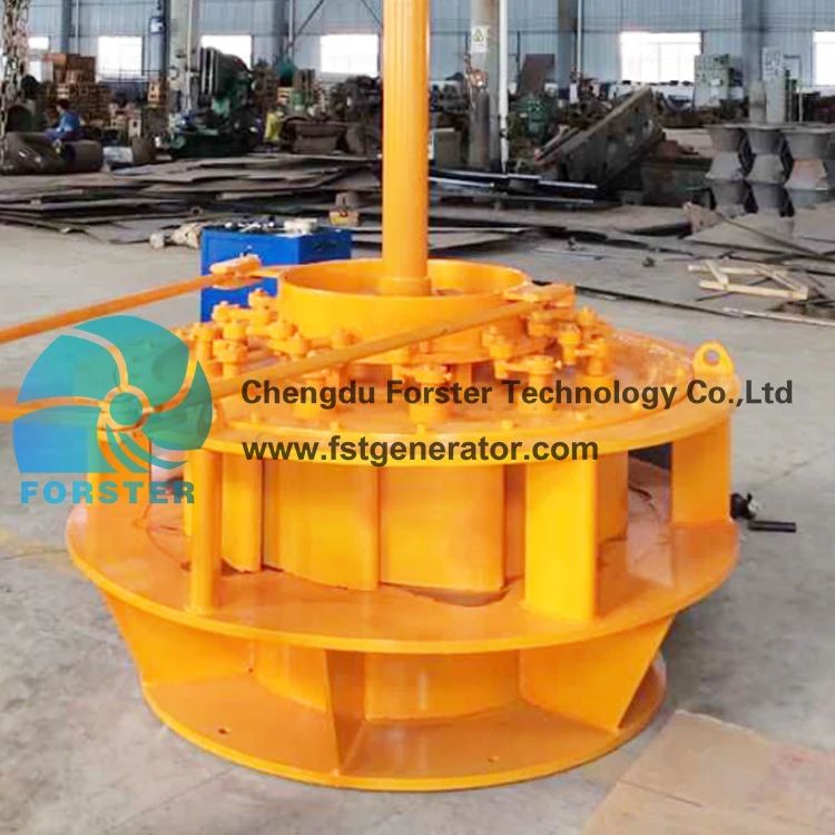 С низким потолком от пропеллер Гидротурбина 220V 252-750r/мин ZD760-LM 425-1950r/мин 656-2000r/мин Forster 5-30KW CN;SIC 0,104-2.06m3 /s
