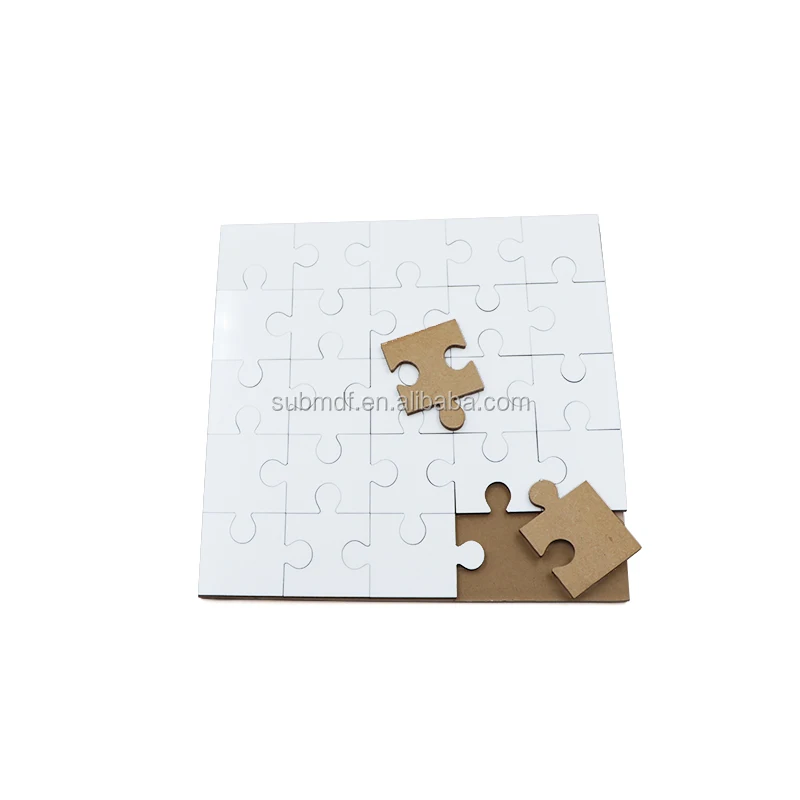 
A5 Square Shape MDF Sublimation Printable Blank Puzzles 