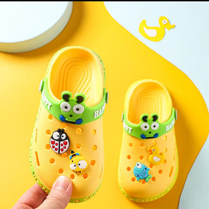 
Boys Slippers Girls Crocs Shoes For Children 