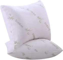 Wholesale Pillows for Sleeping 2 Pack Bamboo Standard Ultra Soft Bounce Back Standard Size Cool Washable Over Filled Pillows