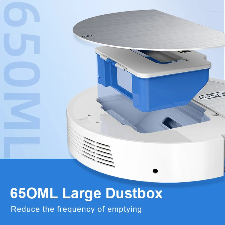 wifi APP control commercial automatic wet steam electric cleaner vacuum mop robot with water tank