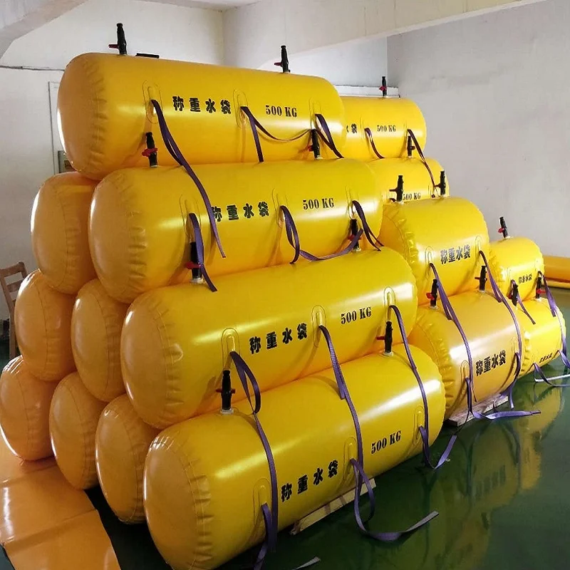 Lifeboat Overload  Inspection Water Bag 1000L Load Test  Water Bags