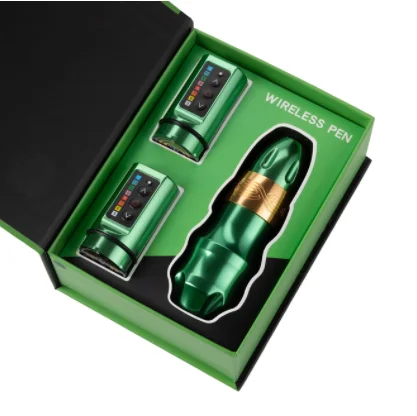 Wireless Tattoo Pen Machine Powerful Coreless Motor Chargeable Lithium Battery Tattoo Artist Tool