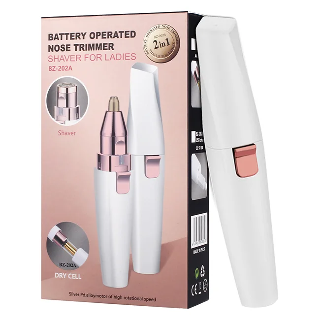 USB rechargeable eyebrow trimmer razor trimmer eyebrow sweat nose hair epilator
