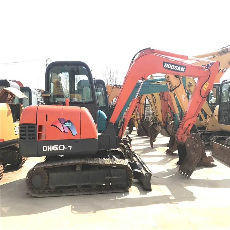 Good Quality Used Doosan Crawler Excavator DH55 DH60