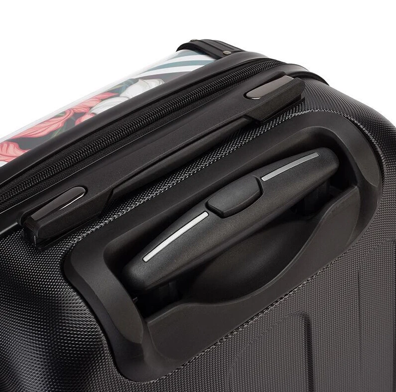 Crystal Custom Logo Transparent PC Trolley Luggage Set Travel Bag Luggage Travel Bags ABS PC 3 Piece Set ABS PC Luggage