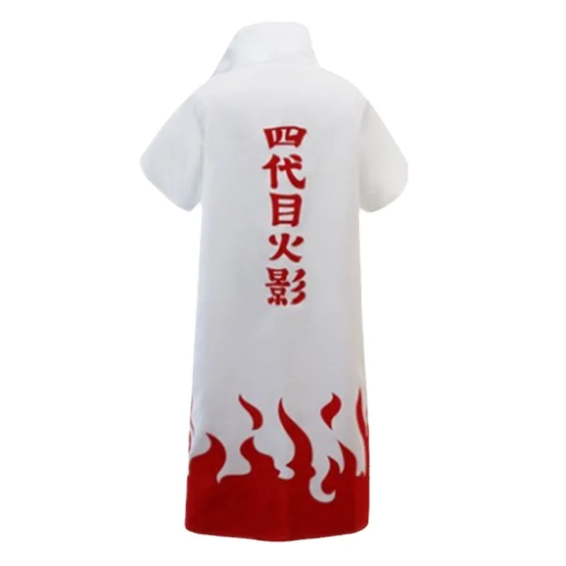 Hokage Cloak Anime Cosplay Costume Red Cloud Robe Four Generations Six Generations Halloween Cloak