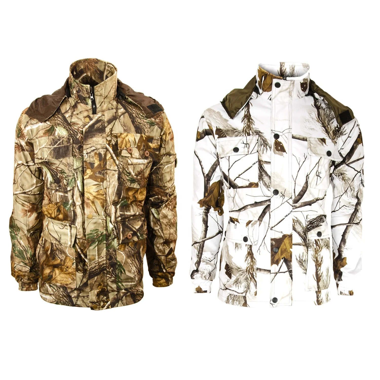 Hunting camo winter clothing for hunting bird caller from BJ Outdoor