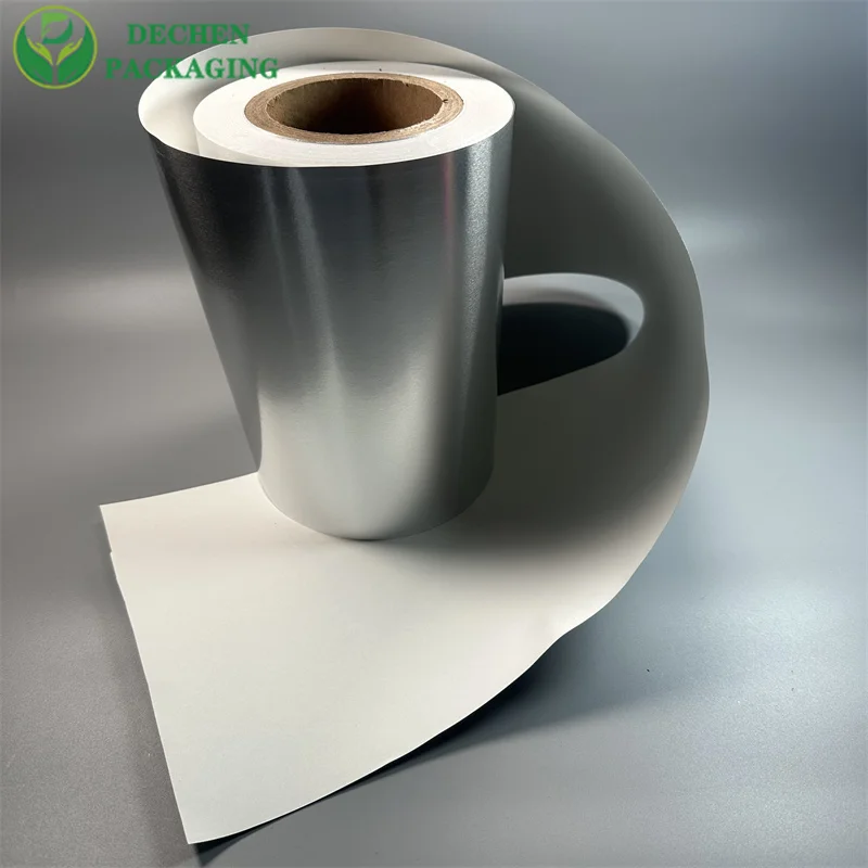 Alu Coated Paper Aluminum Foil Paper Butter Aluminum Foil Laminated Paper Board