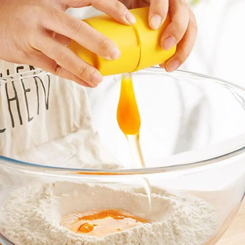 Egg Shell Opener Separator for Raw Eggs Upgraded Stainless Steel Egg Cutter Cracker Tool for Quickly Cutting Off