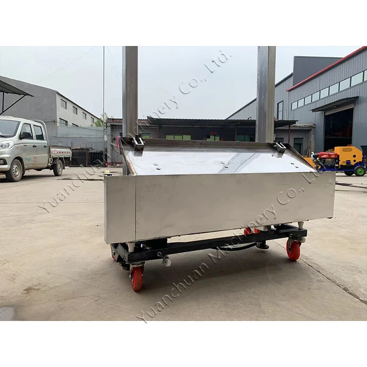 Construction site building interior and exterior wall plastering machine Concrete fully automatic plastering machine
