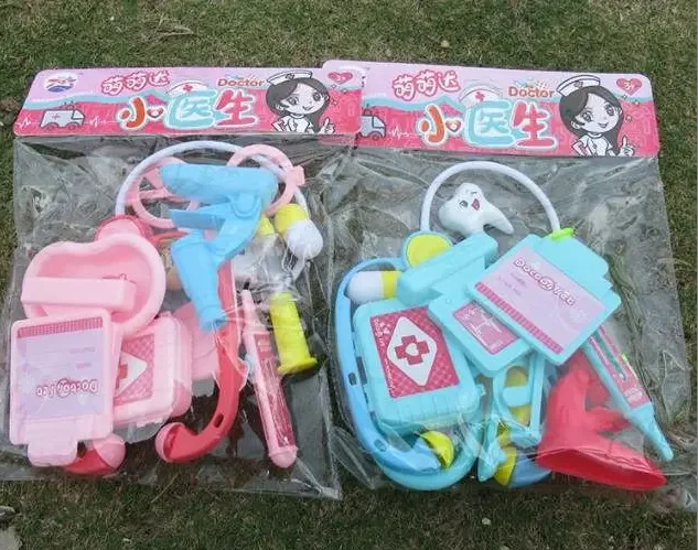 Play House doctor toys Baby Simulation Medicine Box kid toy doctor play set Stethoscope Injections educational toys for kids