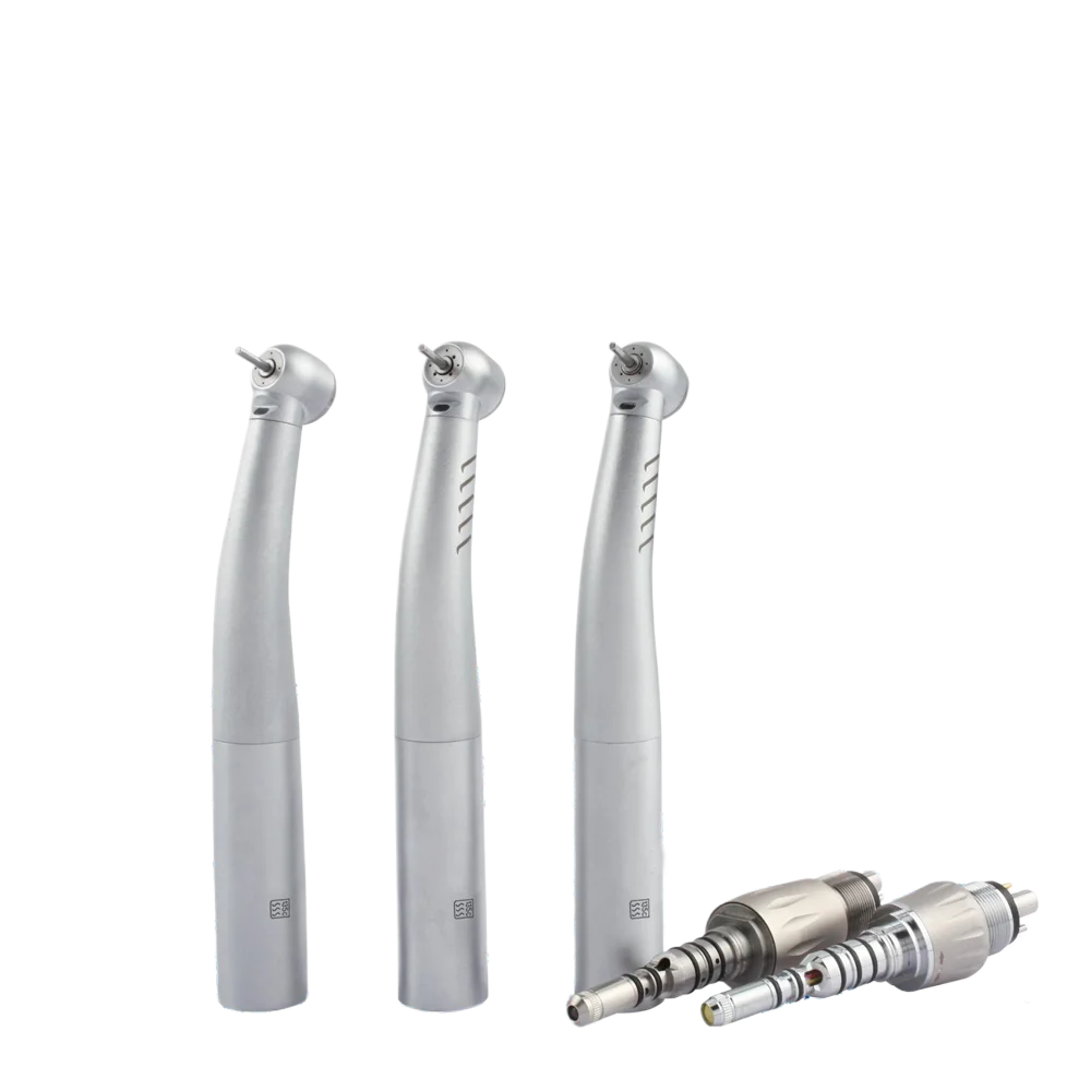 Ka-vo  LED light Fiber Optical air turbine contra angle high speed handpiece with 4  or 6 holes coupling ceramic bearings