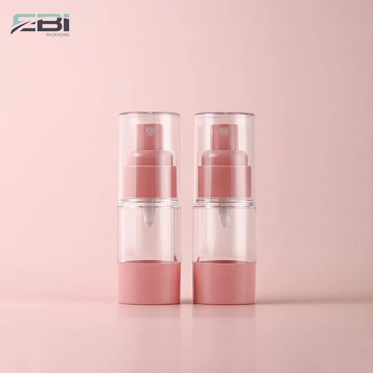 Wholesale cosmetic packaging 15ml 30ml 50 ml 100 ml lotion serum face cream empty plastic airless pump bottle