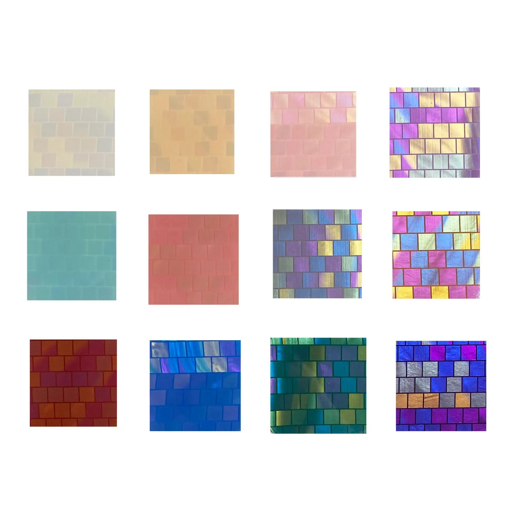 2024 New Customization Colorful Glitter Custom Logo Keychain CMYk Printing Acrylic Keychain