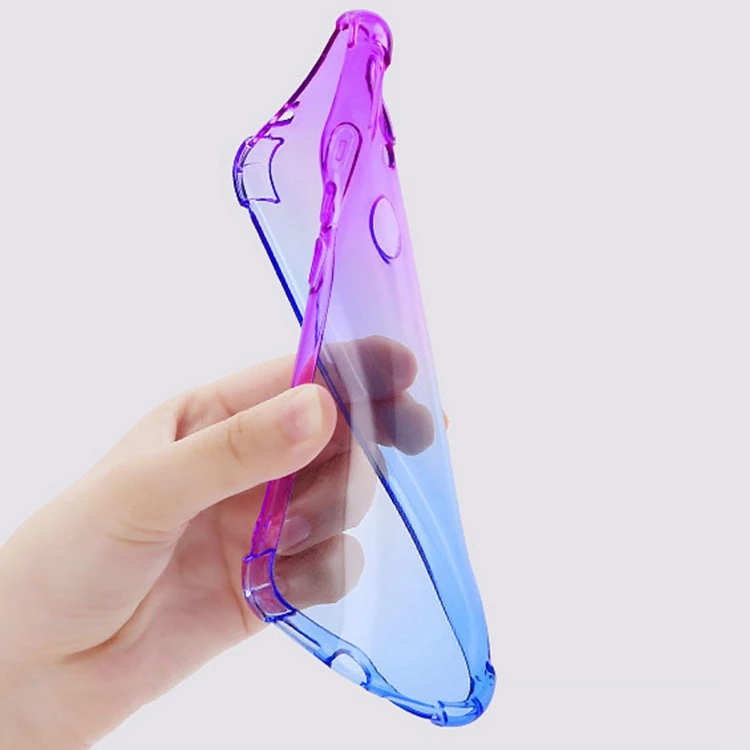 Anti Scratch Gradient Color Soft Shell Case For Huawei Y9 2019 Case