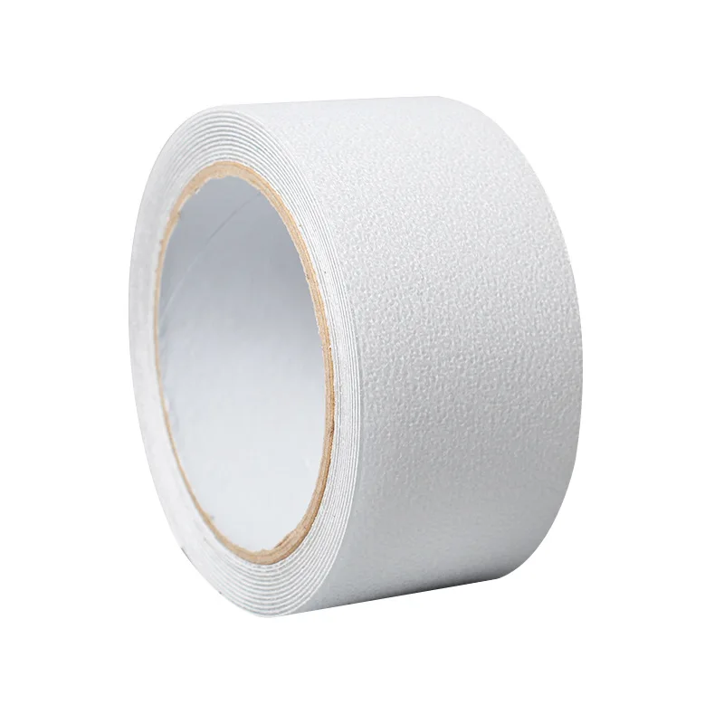 Yellow PVC Anti-Slip Tape with Reflective Strip Frosted Non-Slip Warning Tape Single Sided Pressure Sensitive Antistatic