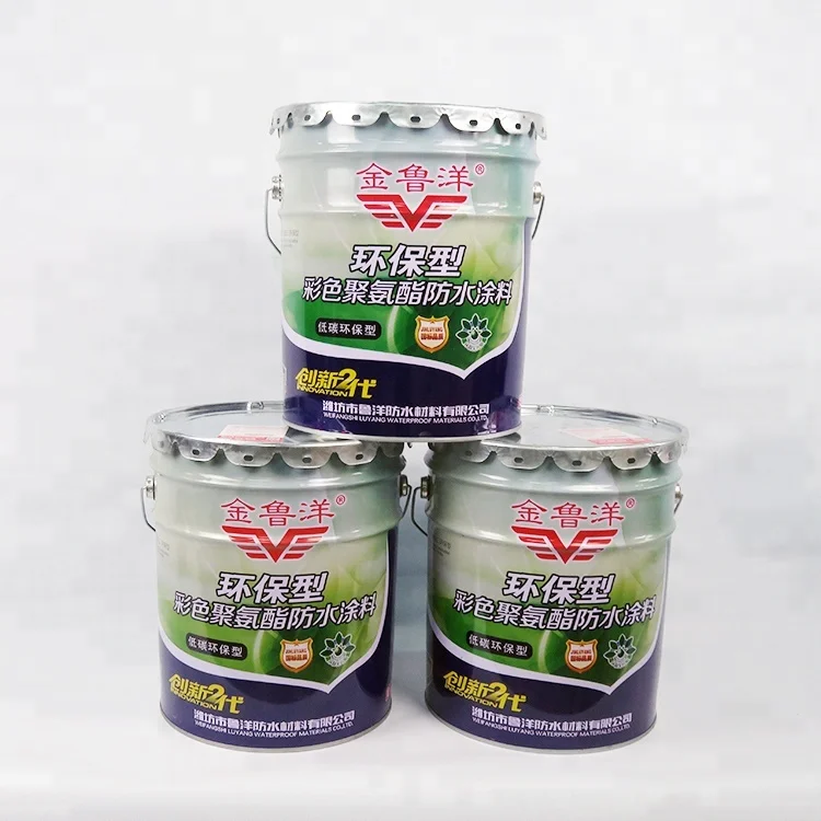 Environmental High Low Temperature Resistance One component Polyurethane building waterproof coating PU waterproofing paint