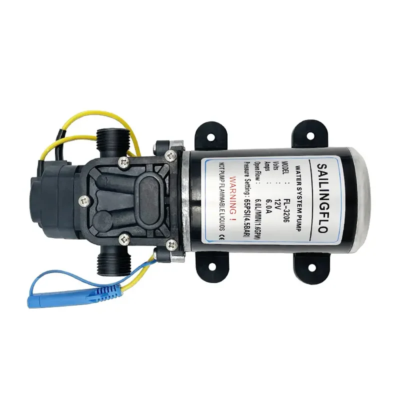 SAILINGFLO FL-3206 12V DC 6LPM Portable High Pressure Water Pump For Outdoor Shower