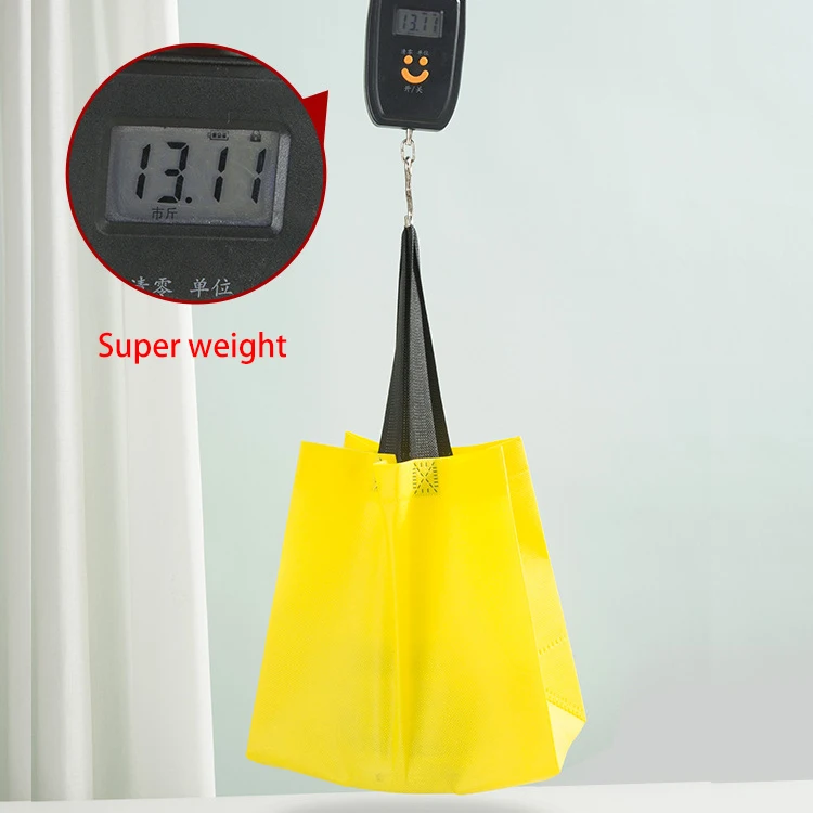 Eco Friendly Recyclable Nonwoven Spunbond Cloth Bag Reusable Shopping Non Woven Tote Bag