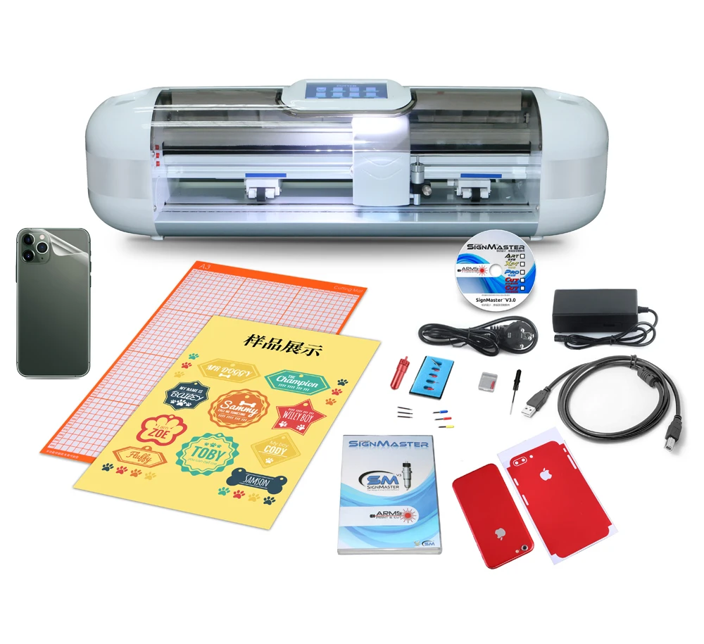 MYCUT all-in-one smartphone film cutter for all models phone plotter screen protector TPU film