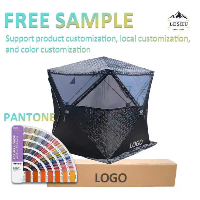 Double Wide1 Person Portable Homecube1.9M folding sauna Tent With Stove