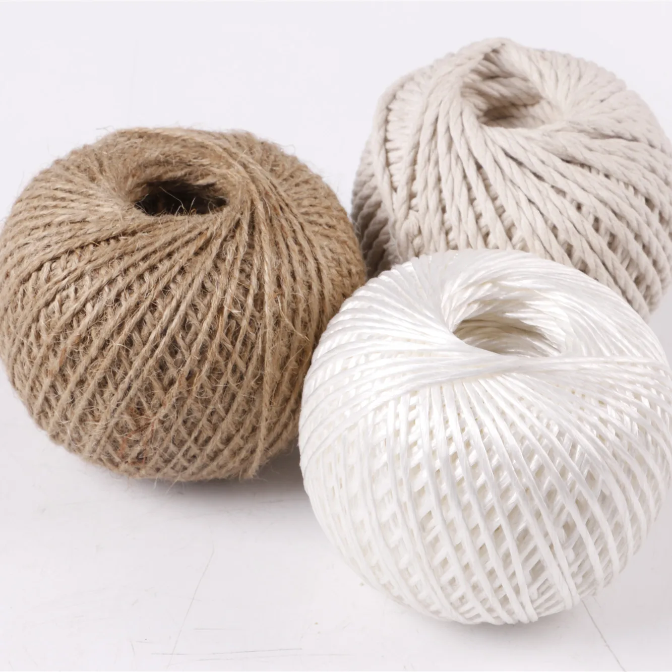 Natural Sisal Fibre twine Manufacturing 1mm 2mm  Sisal Twine for Packing Rope