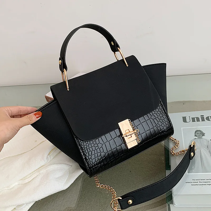 Luxury Design Suede Ladies Casual Totes New Trapeze 10a Handbag Women Shoulder Crossbody side bags for girls Female Purses sac
