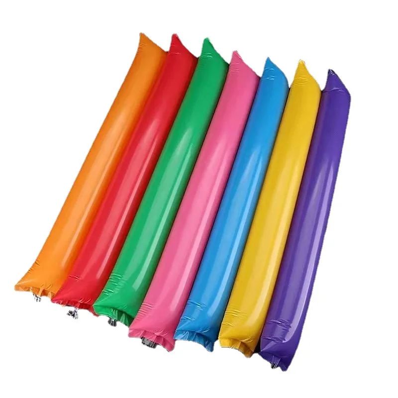 Customizable Inflatable Clap Stick Balloon , Balloon Clappers , Cheering Sticks for Sports Events Balloons with Sticks