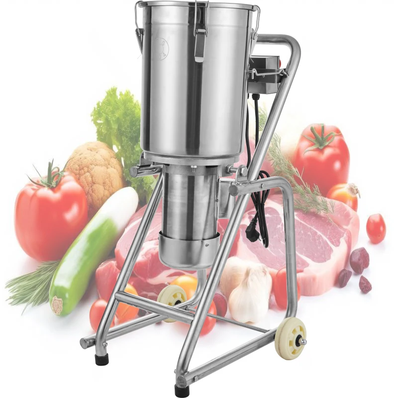 Factory Direct Commercial Large Capacity Stainless Steel Mixer Universal Blender
